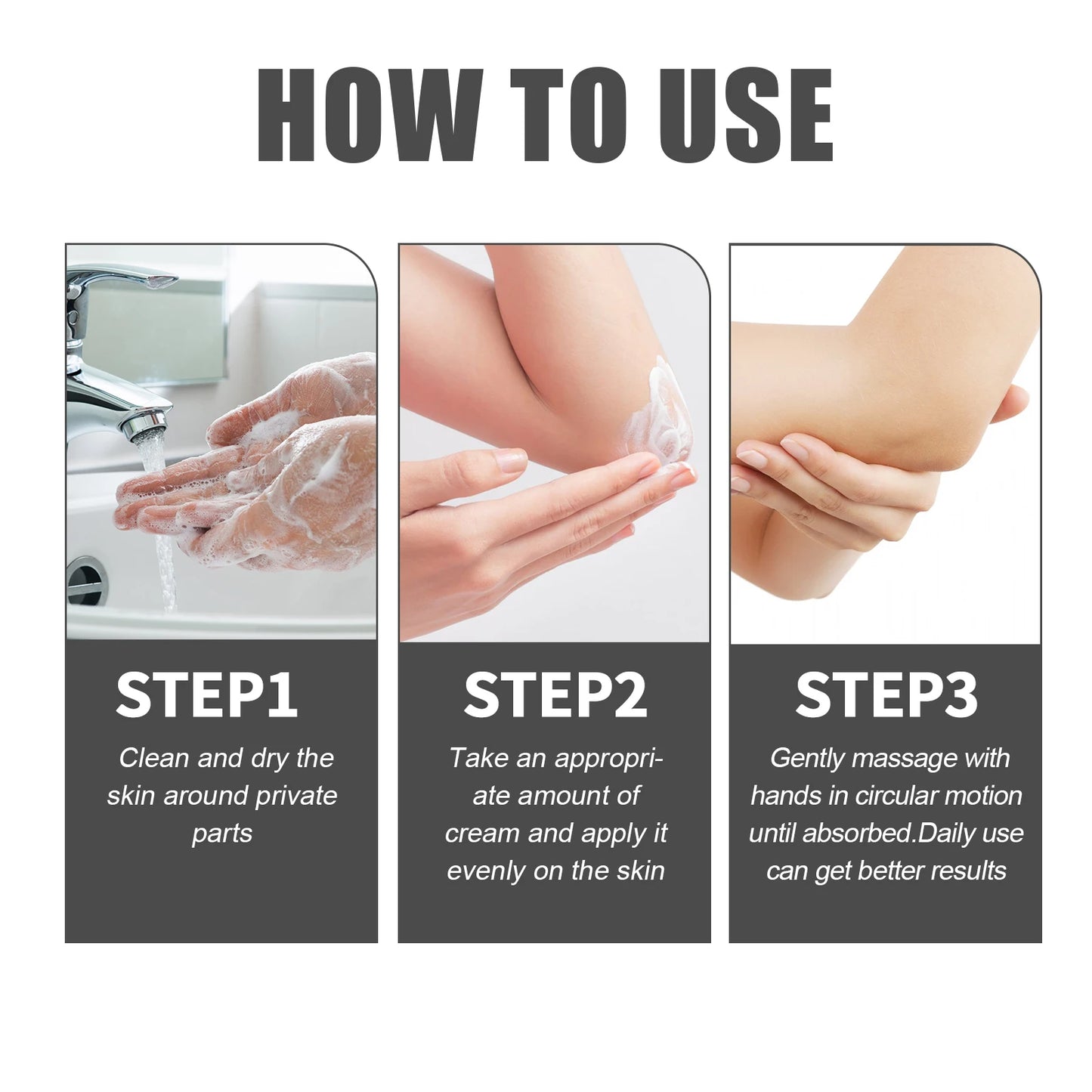 30ml Jaysuing Underarm And Thigh Black Cream Remove Black Spots Melanin Bright White Private Parts Moisturizing Body Lotion