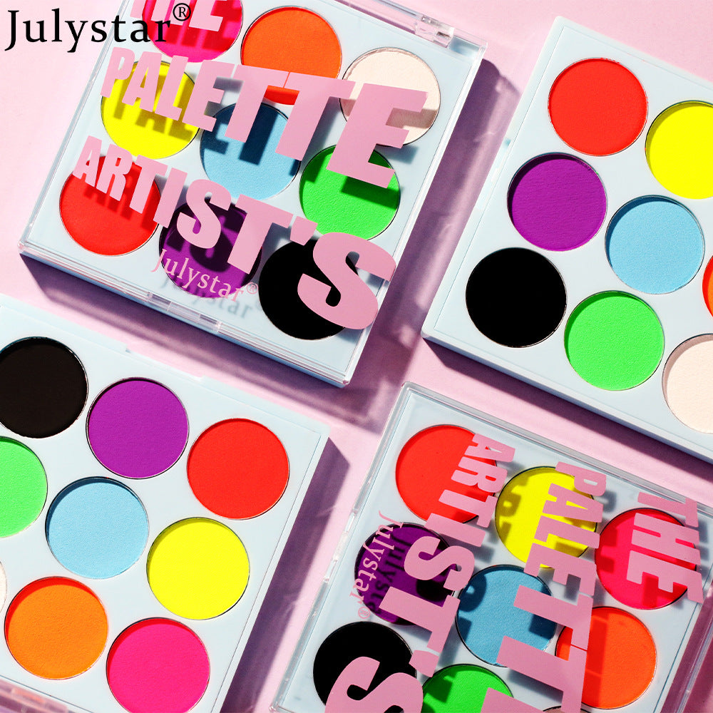 Face Body PaintingWater Soluble Colour UV Eyeliner PaletteLuminous EyelinerQuick DryingNon-Smudge Body Painting Art Cream Makeup