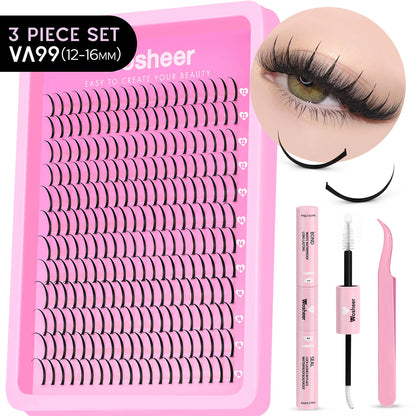 Spiky Lash Extension Manga Clusters Eyelash