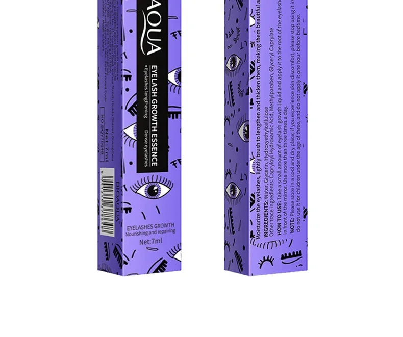 Fast Eyelash Growth Serum 7 Days Natural Eyelash Curling Lash Treatment Eye Care Products Makeup