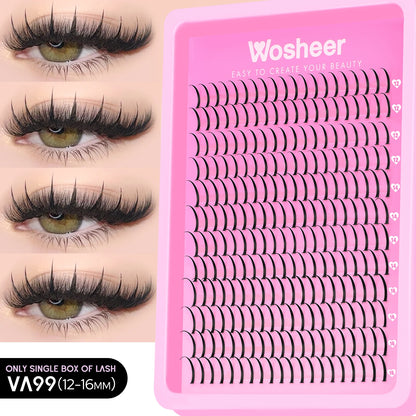 Spiky Lash Extension Manga Clusters Eyelash