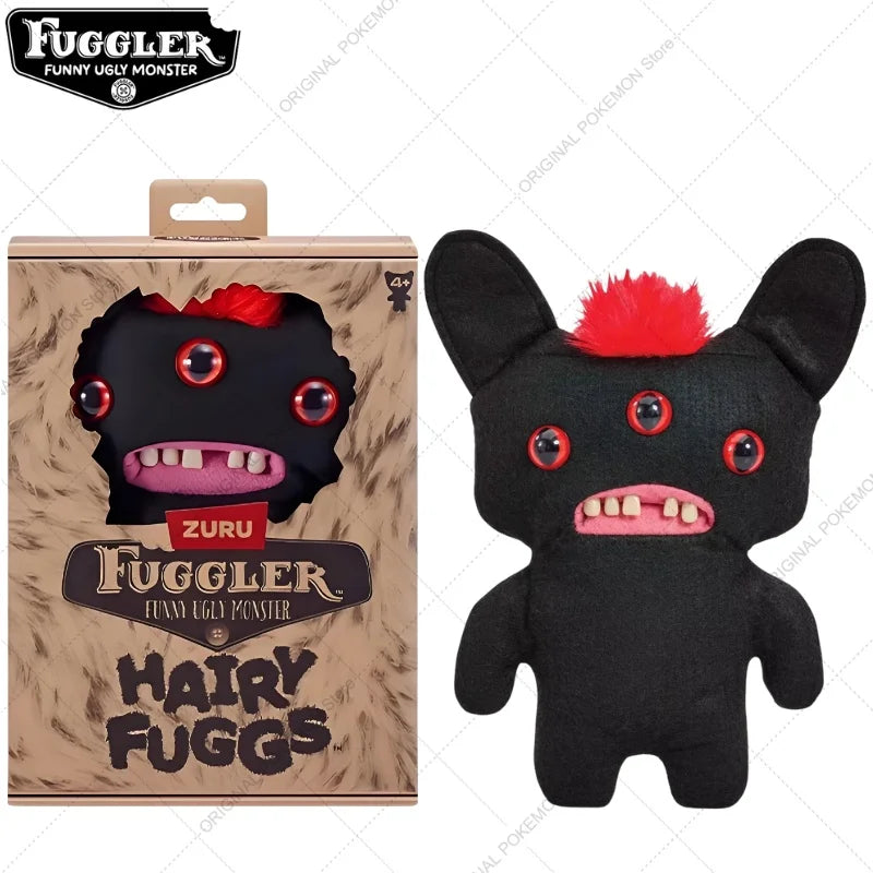 Original Fuggler Ugly Teeth Monsters Plush Toys Funny Fugglers Fart Face Hair Fuggs Mini Rascals Cartoon Peluche Dolls Gifts Kid