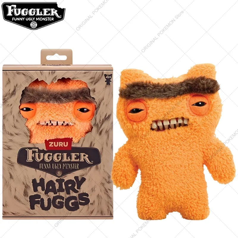 Original Fuggler Ugly Teeth Monsters Plush Toys Funny Fugglers Fart Face Hair Fuggs Mini Rascals Cartoon Peluche Dolls Gifts Kid