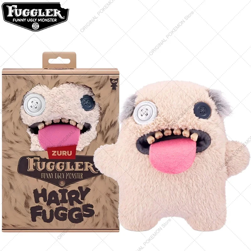 Original Fuggler Ugly Teeth Monsters Plush Toys Funny Fugglers Fart Face Hair Fuggs Mini Rascals Cartoon Peluche Dolls Gifts Kid