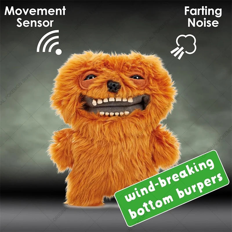Original Fuggler Ugly Teeth Monsters Plush Toys Funny Fugglers Fart Face Hair Fuggs Mini Rascals Cartoon Peluche Dolls Gifts Kid