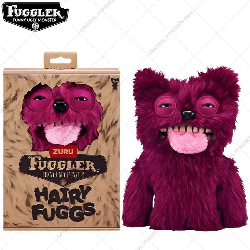 Original Fuggler Ugly Teeth Monsters Plush Toys Funny Fugglers Fart Face Hair Fuggs Mini Rascals Cartoon Peluche Dolls Gifts Kid