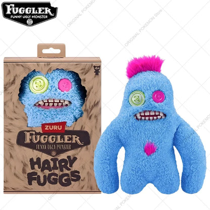 Original Fuggler Ugly Teeth Monsters Plush Toys Funny Fugglers Fart Face Hair Fuggs Mini Rascals Cartoon Peluche Dolls Gifts Kid