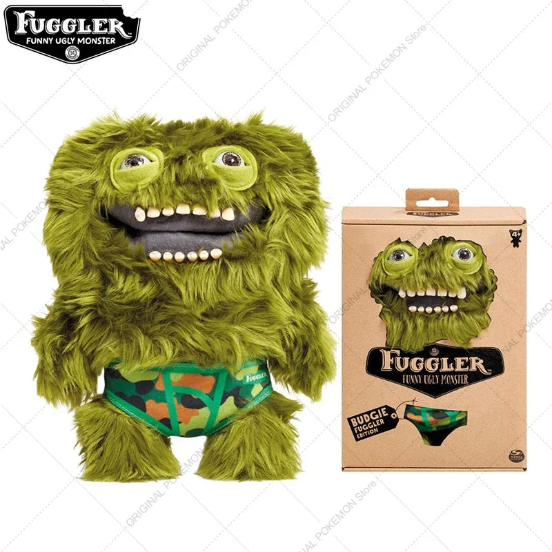 Original Fuggler Ugly Teeth Monsters Plush Toys Funny Fugglers Fart Face Hair Fuggs Mini Rascals Cartoon Peluche Dolls Gifts Kid
