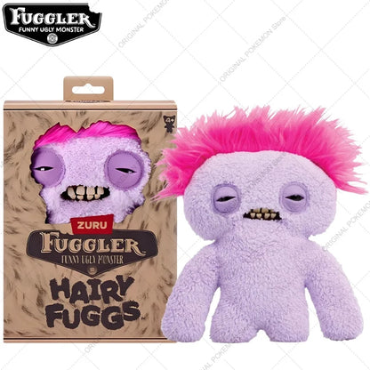 Original Fuggler Ugly Teeth Monsters Plush Toys Funny Fugglers Fart Face Hair Fuggs Mini Rascals Cartoon Peluche Dolls Gifts Kid