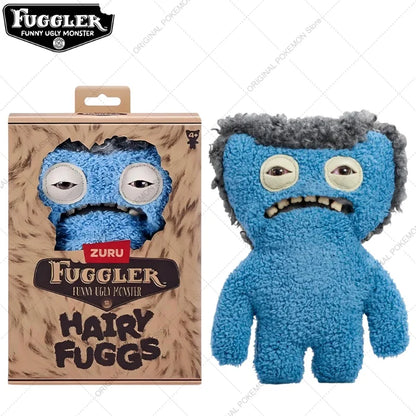 Original Fuggler Ugly Teeth Monsters Plush Toys Funny Fugglers Fart Face Hair Fuggs Mini Rascals Cartoon Peluche Dolls Gifts Kid