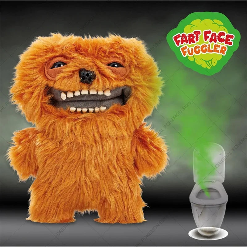 Original Fuggler Ugly Teeth Monsters Plush Toys Funny Fugglers Fart Face Hair Fuggs Mini Rascals Cartoon Peluche Dolls Gifts Kid