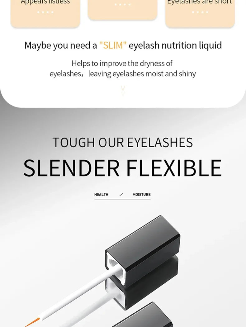 Fast Eyelash Growth Serum 7 Days Natural Eyelash Curling Lash Treatment Eye Care Products Makeup