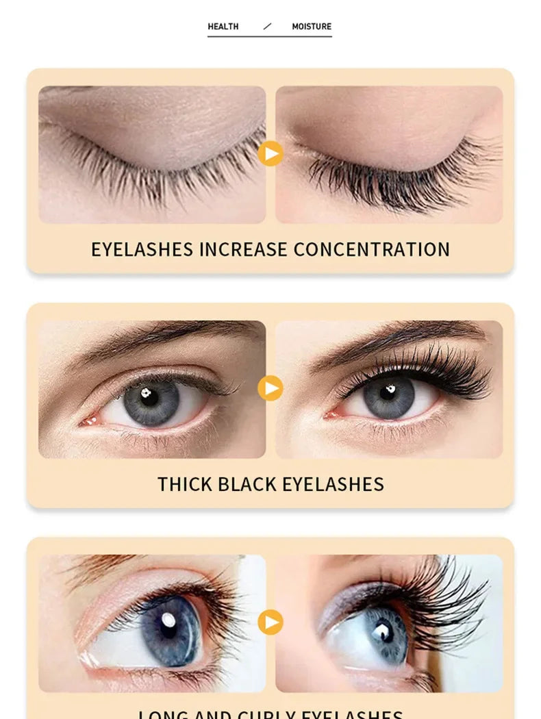 Fast Eyelash Growth Serum 7 Days Natural Eyelash Curling Lash Treatment Eye Care Products Makeup