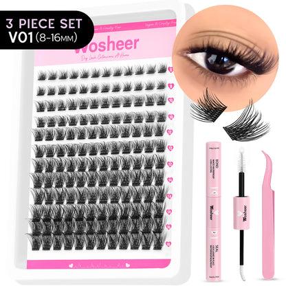 Spiky Lash Extension Manga Clusters Eyelash