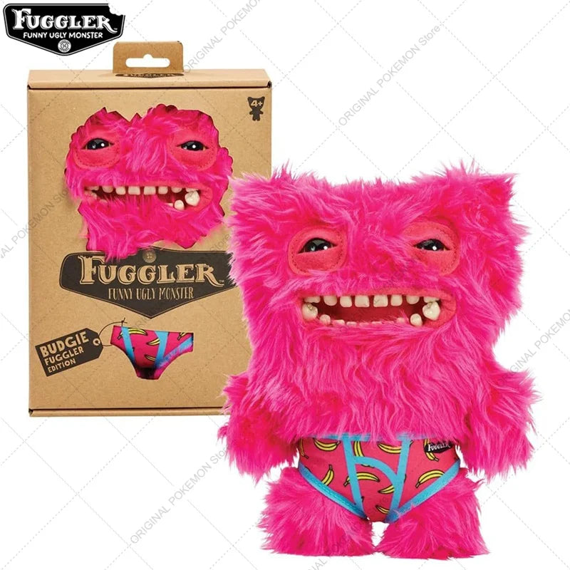 Original Fuggler Ugly Teeth Monsters Plush Toys Funny Fugglers Fart Face Hair Fuggs Mini Rascals Cartoon Peluche Dolls Gifts Kid