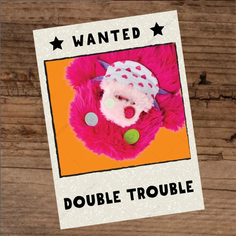 Original Fuggler Ugly Teeth Monsters Plush Toys Funny Fugglers Fart Face Hair Fuggs Mini Rascals Cartoon Peluche Dolls Gifts Kid