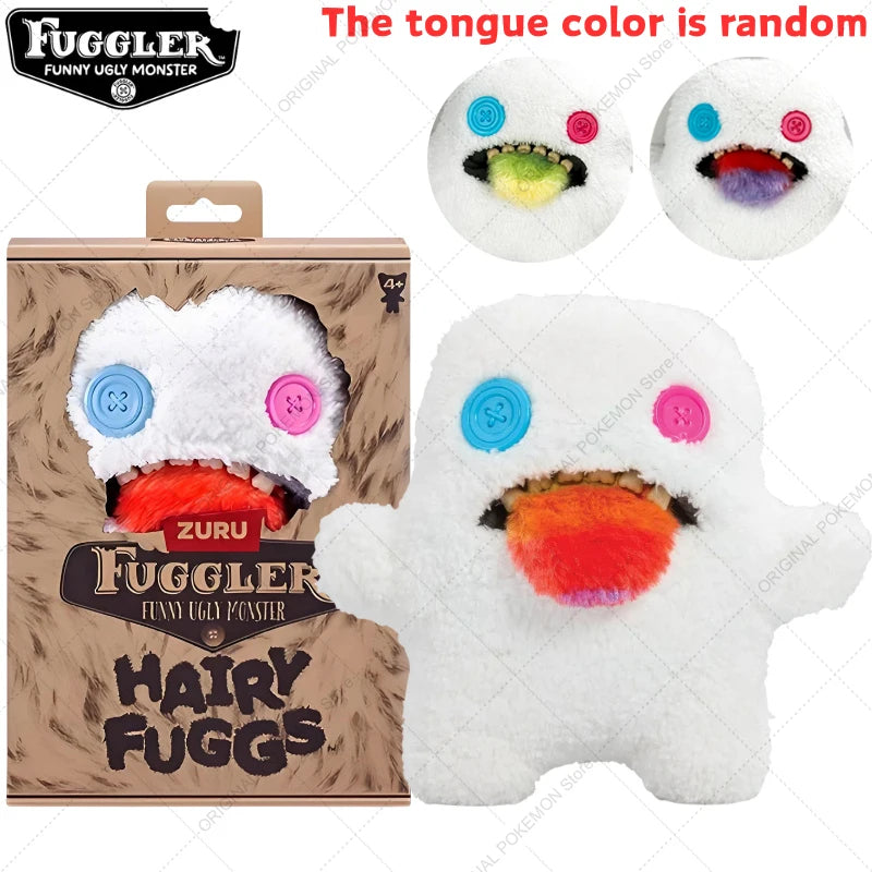 Original Fuggler Ugly Teeth Monsters Plush Toys Funny Fugglers Fart Face Hair Fuggs Mini Rascals Cartoon Peluche Dolls Gifts Kid