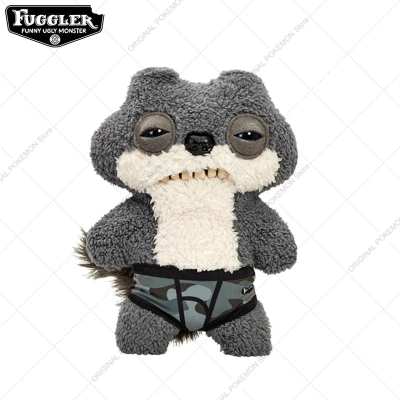 Original Fuggler Ugly Teeth Monsters Plush Toys Funny Fugglers Fart Face Hair Fuggs Mini Rascals Cartoon Peluche Dolls Gifts Kid