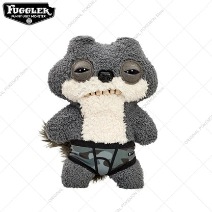 Original Fuggler Ugly Teeth Monsters Plush Toys Funny Fugglers Fart Face Hair Fuggs Mini Rascals Cartoon Peluche Dolls Gifts Kid