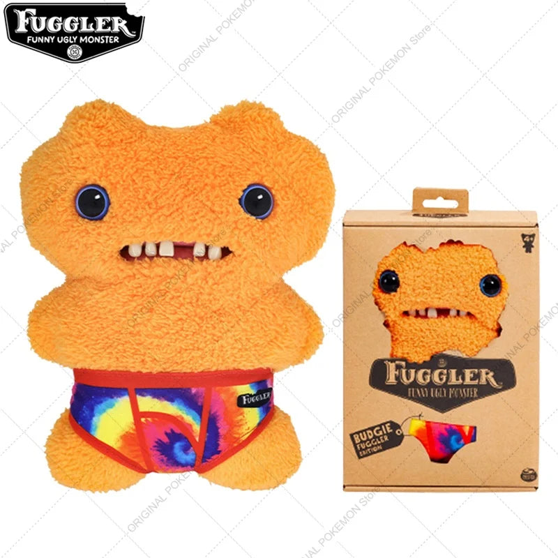 Original Fuggler Ugly Teeth Monsters Plush Toys Funny Fugglers Fart Face Hair Fuggs Mini Rascals Cartoon Peluche Dolls Gifts Kid