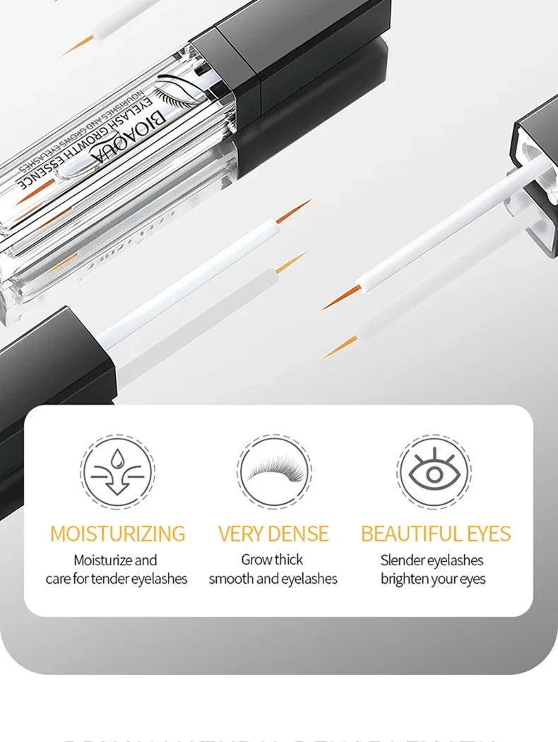 Fast Eyelash Growth Serum 7 Days Natural Eyelash Curling Lash Treatment Eye Care Products Makeup