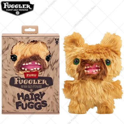 Original Fuggler Ugly Teeth Monsters Plush Toys Funny Fugglers Fart Face Hair Fuggs Mini Rascals Cartoon Peluche Dolls Gifts Kid
