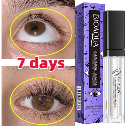 Fast Eyelash Growth Serum 7 Days Natural Eyelash Curling Lash Treatment Eye Care Products Makeup