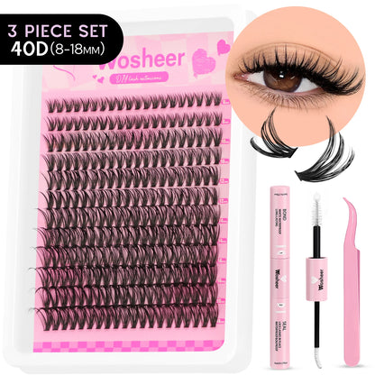 Spiky Lash Extension Manga Clusters Eyelash
