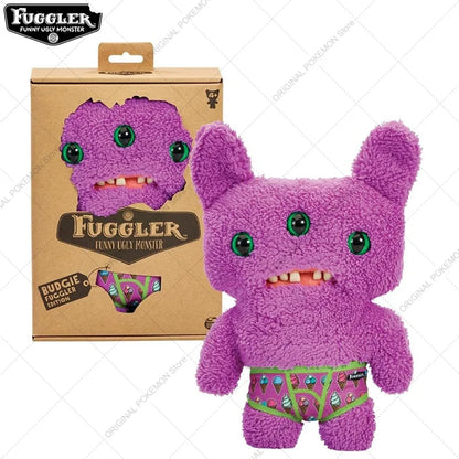 Original Fuggler Ugly Teeth Monsters Plush Toys Funny Fugglers Fart Face Hair Fuggs Mini Rascals Cartoon Peluche Dolls Gifts Kid