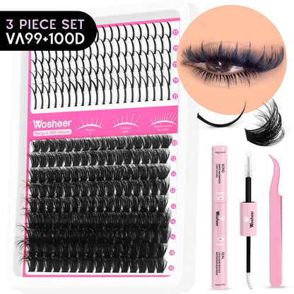 Spiky Lash Extension Manga Clusters Eyelash