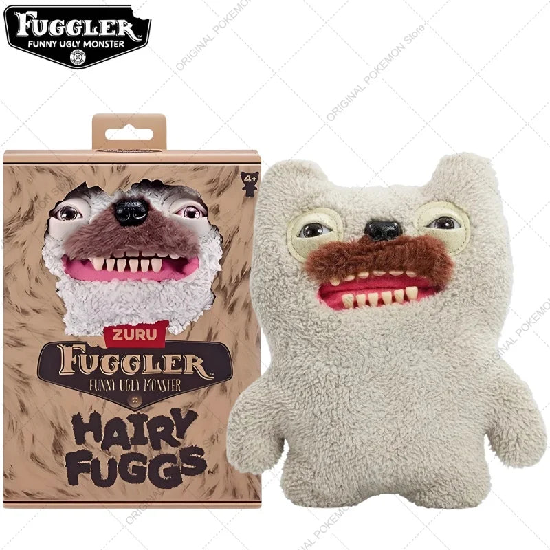 Original Fuggler Ugly Teeth Monsters Plush Toys Funny Fugglers Fart Face Hair Fuggs Mini Rascals Cartoon Peluche Dolls Gifts Kid
