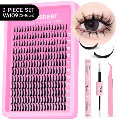 Spiky Lash Extension Manga Clusters Eyelash