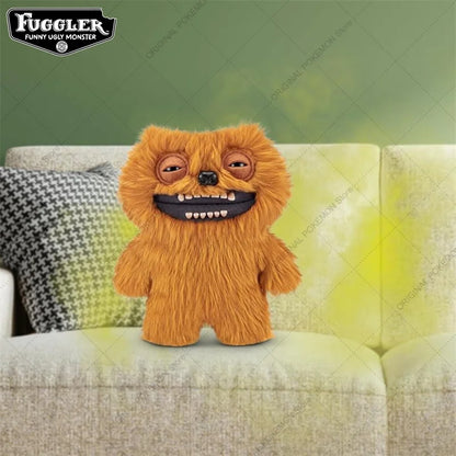 Original Fuggler Ugly Teeth Monsters Plush Toys Funny Fugglers Fart Face Hair Fuggs Mini Rascals Cartoon Peluche Dolls Gifts Kid