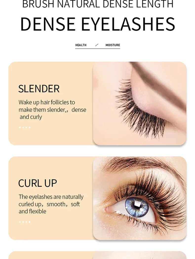 Fast Eyelash Growth Serum 7 Days Natural Eyelash Curling Lash Treatment Eye Care Products Makeup