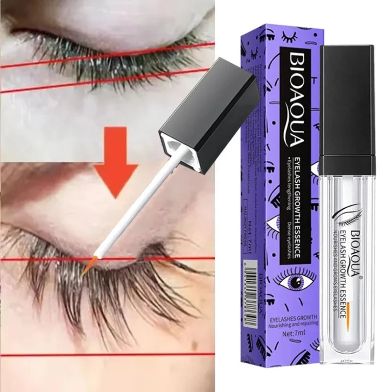 Fast Eyelash Growth Serum 7 Days Natural Eyelash Curling Lash Treatment Eye Care Products Makeup